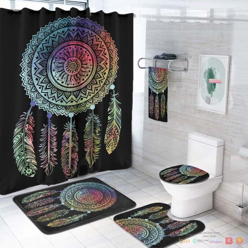 Mandala_Dreamcatcher_Native_American_Bathroom_Set