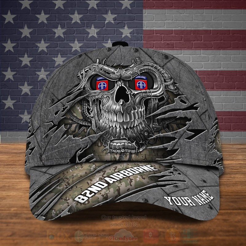 82ND_AIRBORNE_Military_Veteran_Personalized_Skull_Cap_1