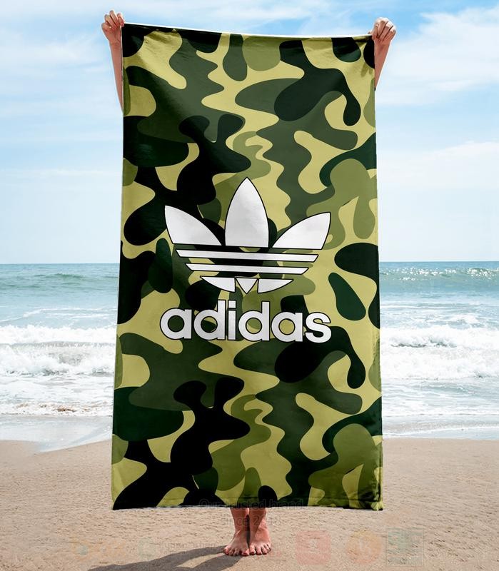 Adidas_Green_Camo_Microfiber_Beach_Towel