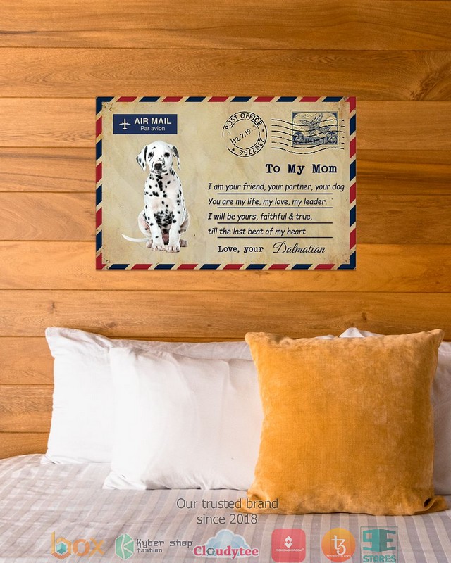 Air_Mail_To_my_mom_Dalmatian_Poster_1