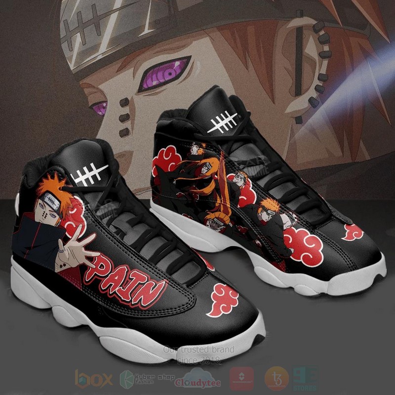 Akatsuki_Pain_Naruto_Custom_Anime_Air_Jordan_13_Shoes