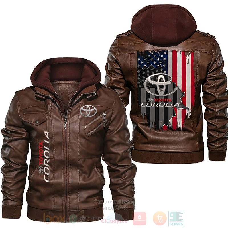 American_Flag_Toyota_Corolla_Leather_Jacket_1