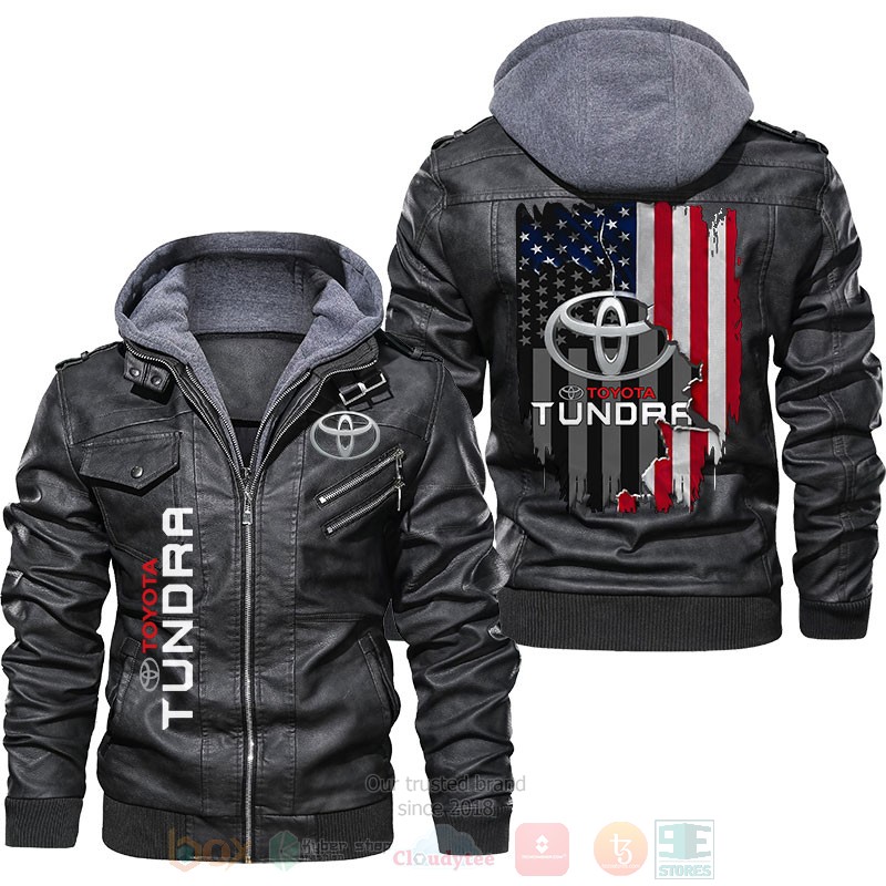 American_Flag_Toyota_Tundra_Leather_Jacket