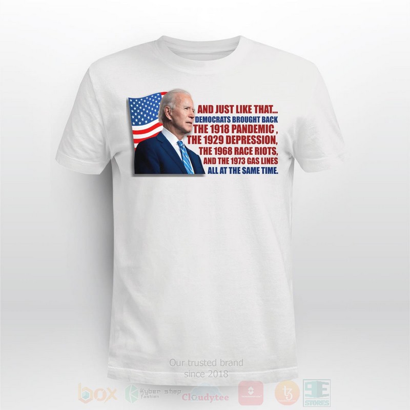 And_Just_Like_That_Democrats_Brought_Back_Long_Sleeve_Tee_Shirt
