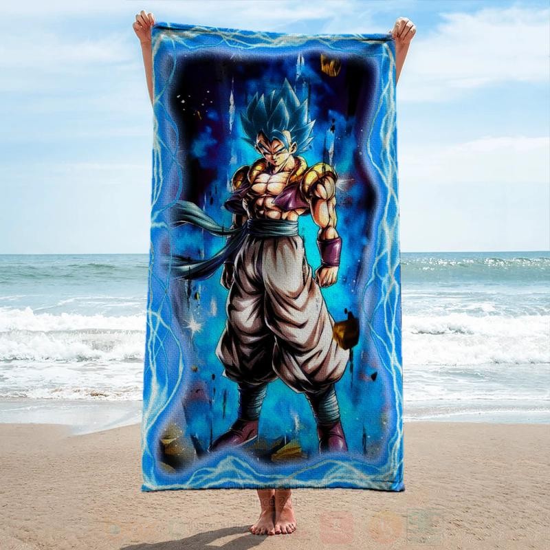 Anime_Dragon_Ball_Z_Goku_Microfiber_Beach_Towel
