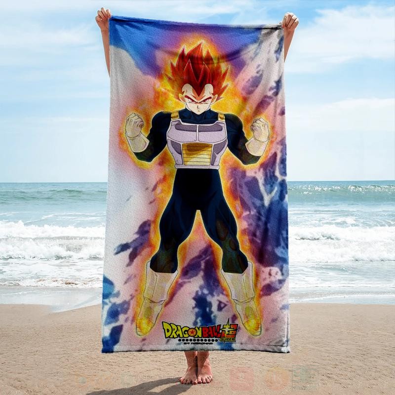 Anime_Dragon_Ball_Z_Vegeta_Microfiber_Beach_Towel