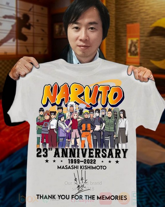 Anime_Naruto_23th_Anniversary_1999-2022_Masashi_Kishimoto_Hoodie_Shirt