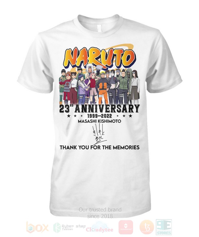 Anime_Naruto_23th_Anniversary_1999-2022_Masashi_Kishimoto_Hoodie_Shirt_1