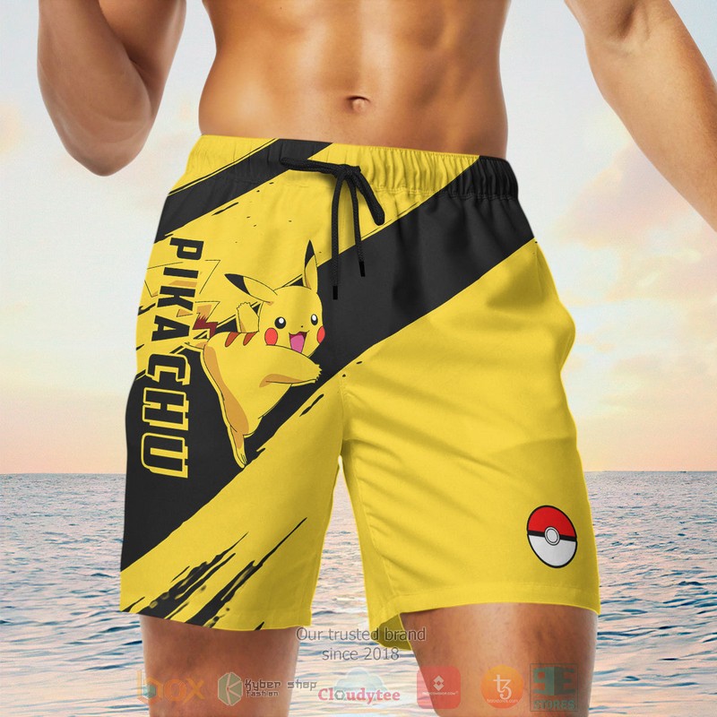 Anime_Pokemon_Pikachu_Men_Shorts