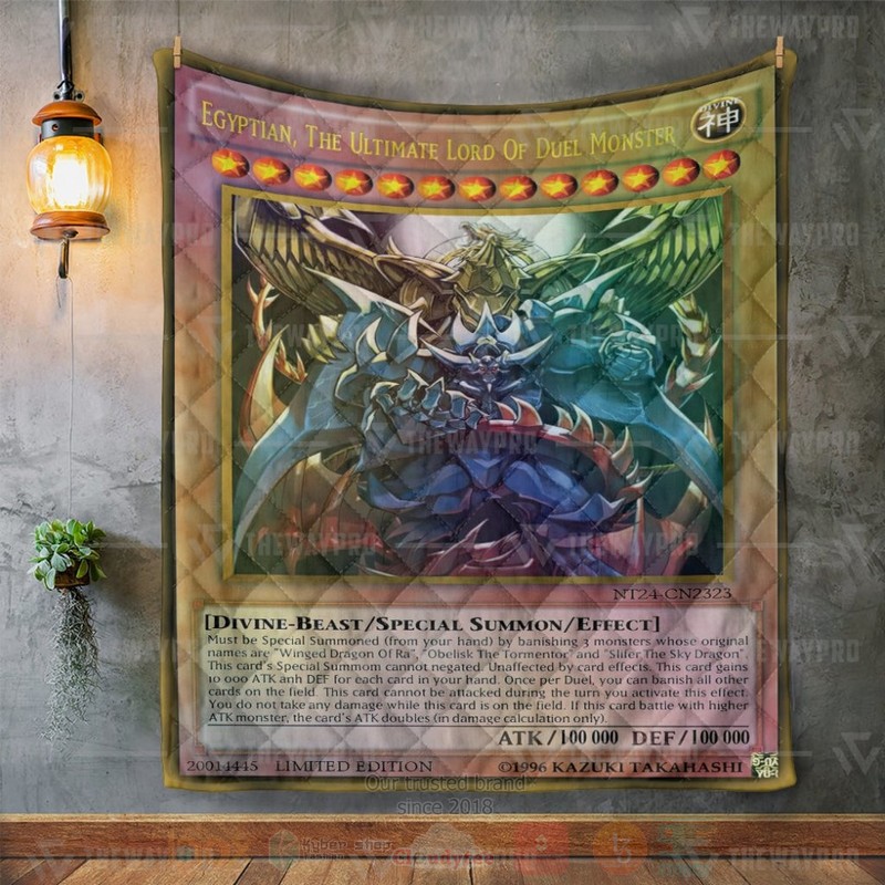 Anime_YGO_Egyptian_The_Ultimate_Lord_Of_Duel_Monster_Custom_Quilt_1