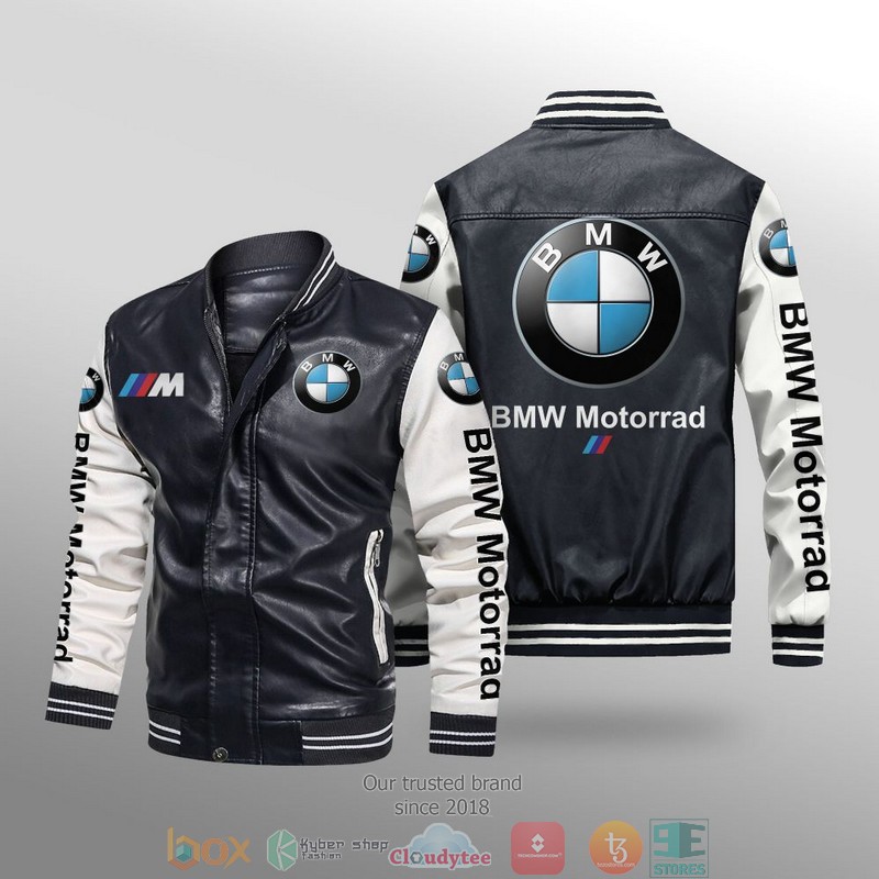 BMW_Motorrad_Car_Brand_Leather_Bomber_Jacket