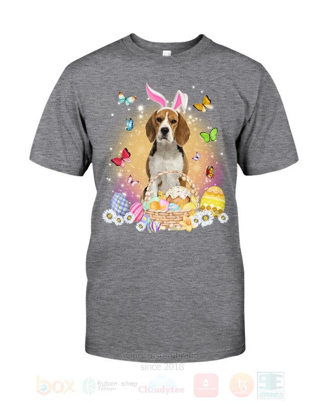 Beagle_Dog_Easter_Bunny-Butterfly_2D_Hoodie_Shirt