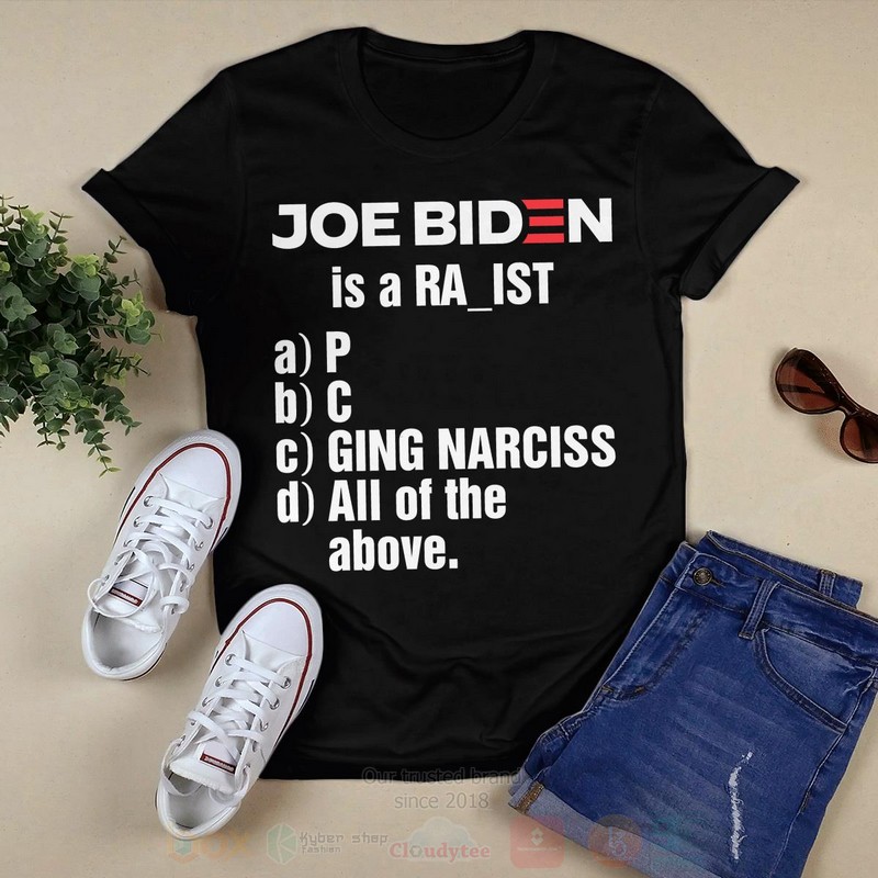 Biden_Racist_Long_Sleeve_Tee_Shirt_1