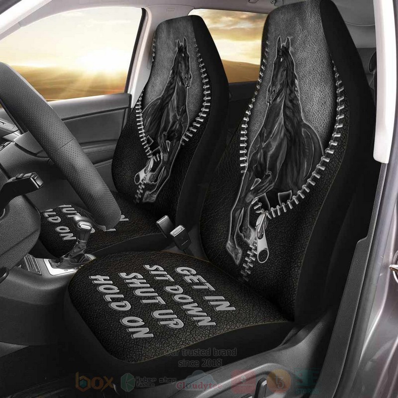 Black_Horse_Leather_Pattern_Get_In_Sit_Down_Shut_Up_Hold_On_Car_Seat_Covers_1
