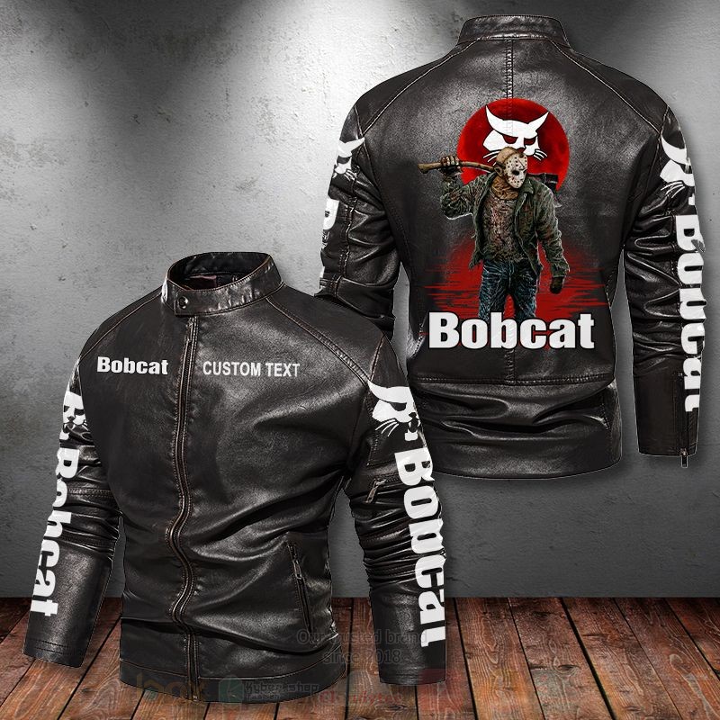 Bobcat_Jason_Voorhees_Custom_Name_Collar_Leather_Jacket