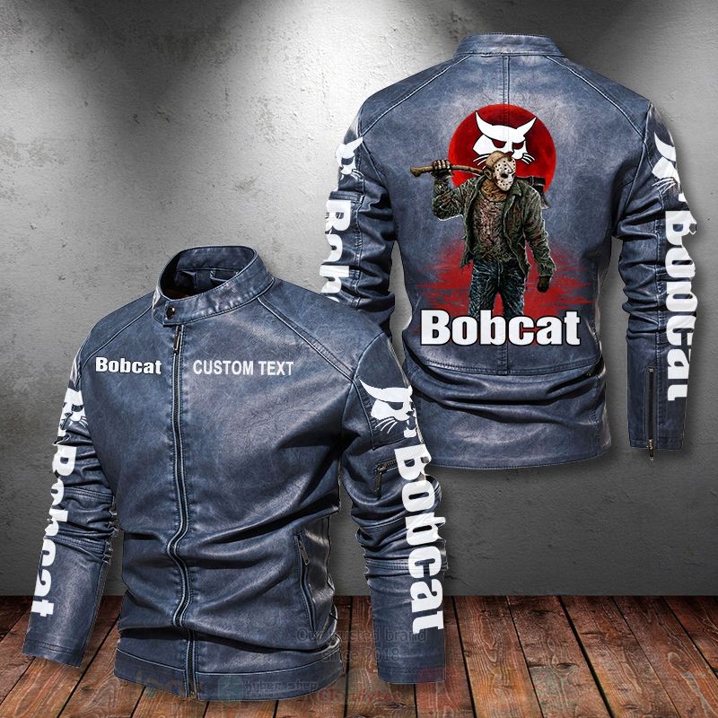 Bobcat_Jason_Voorhees_Custom_Name_Collar_Leather_Jacket_1