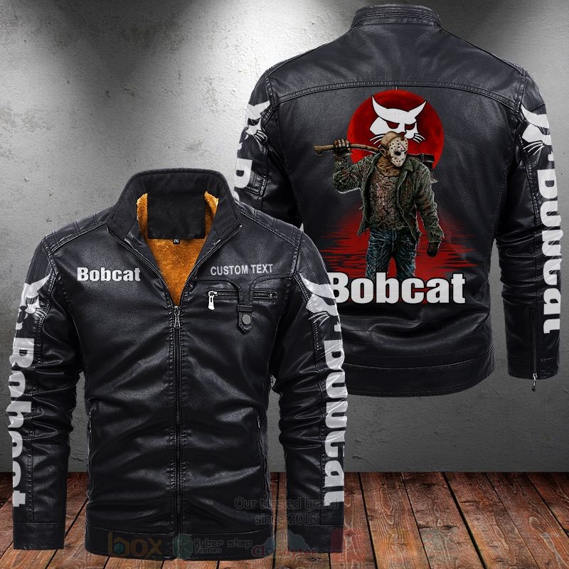 Bobcat_Jason_Voorhees_Custom_Name_Trend_Fleece_Leather_Jacket