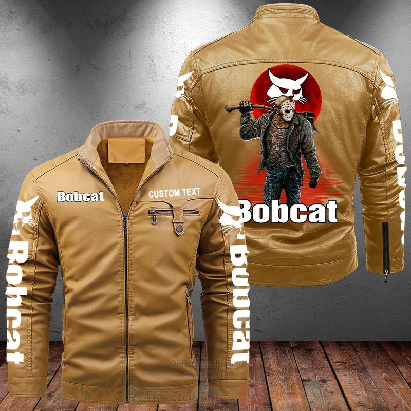 Bobcat_Jason_Voorhees_Custom_Name_Trend_Fleece_Leather_Jacket_1