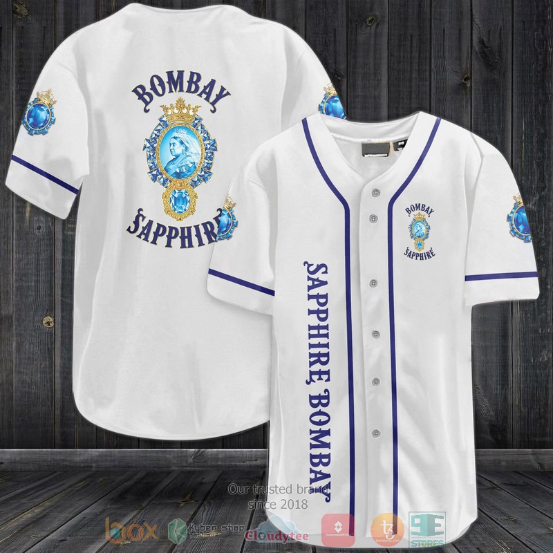 Bombay_Sapphire_white_Baseball_Jersey