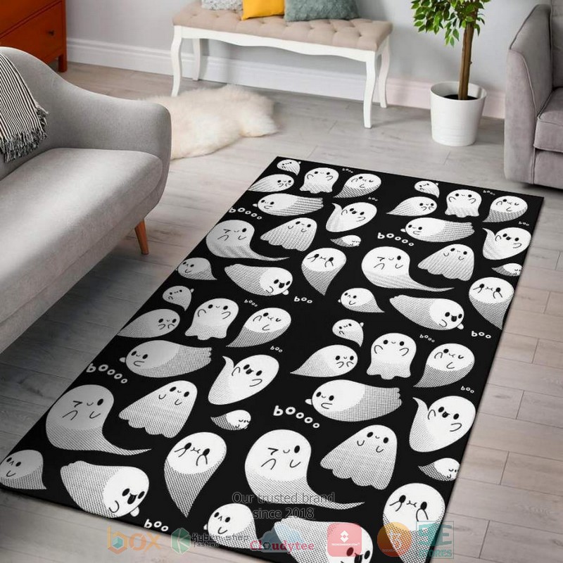 Boo_ghost_black_Rug