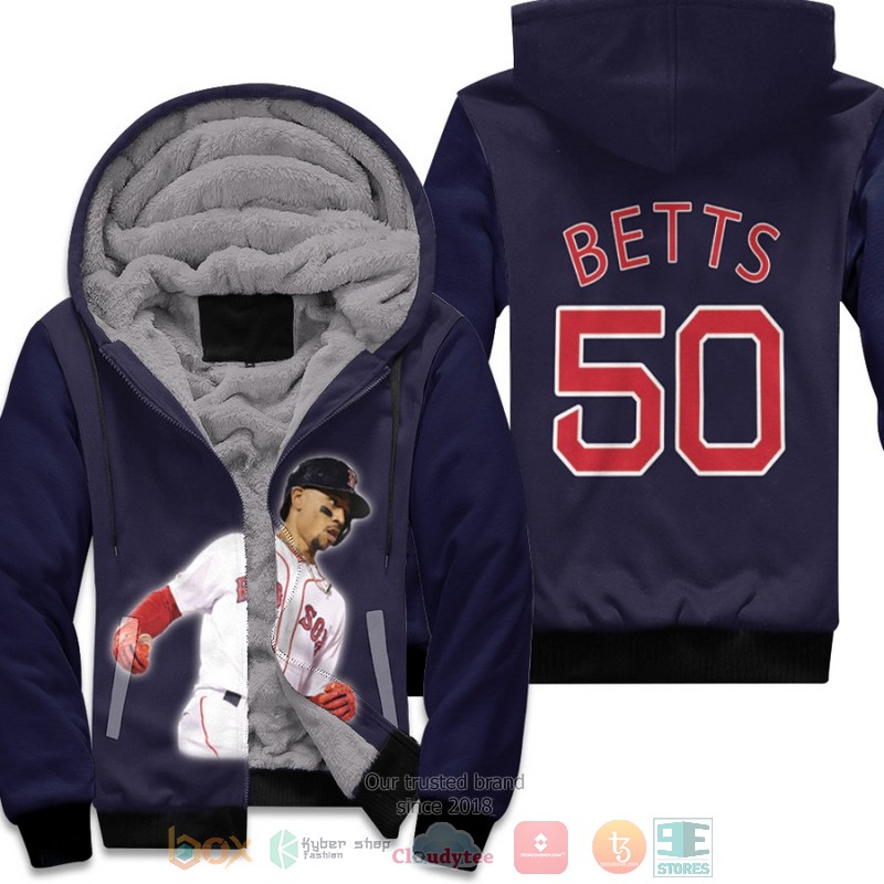 Boston_Red_Sox_Mookie_Betts_50_MLB_Black_fleece_hoodie