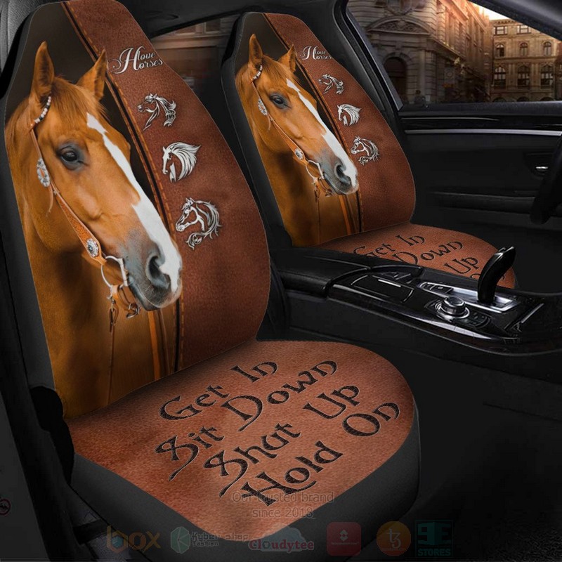 Brown_Horse_Get_In_Sit_Down_Shut_Up_Hold_On_Car_Seat_Covers