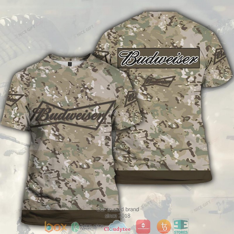 Budweiser_Camouflage_3D_T-shirt