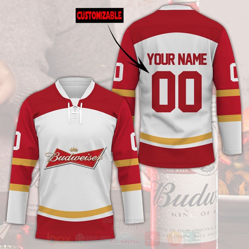 Budweiser_Personalized_Hockey_Jersey_Shirt