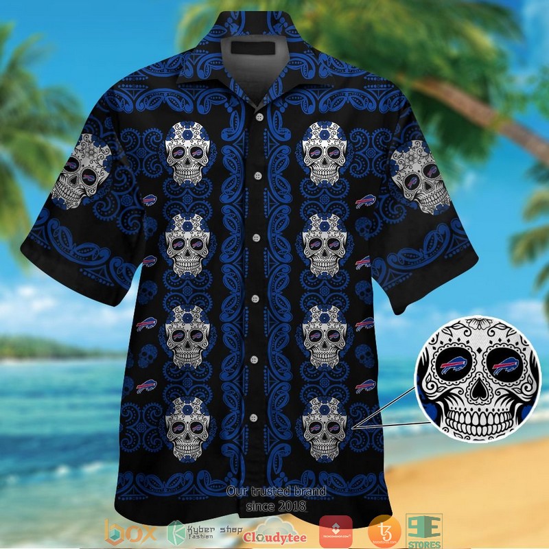 Buffalo_Bills_Skull_Hawaiian_shirt_short