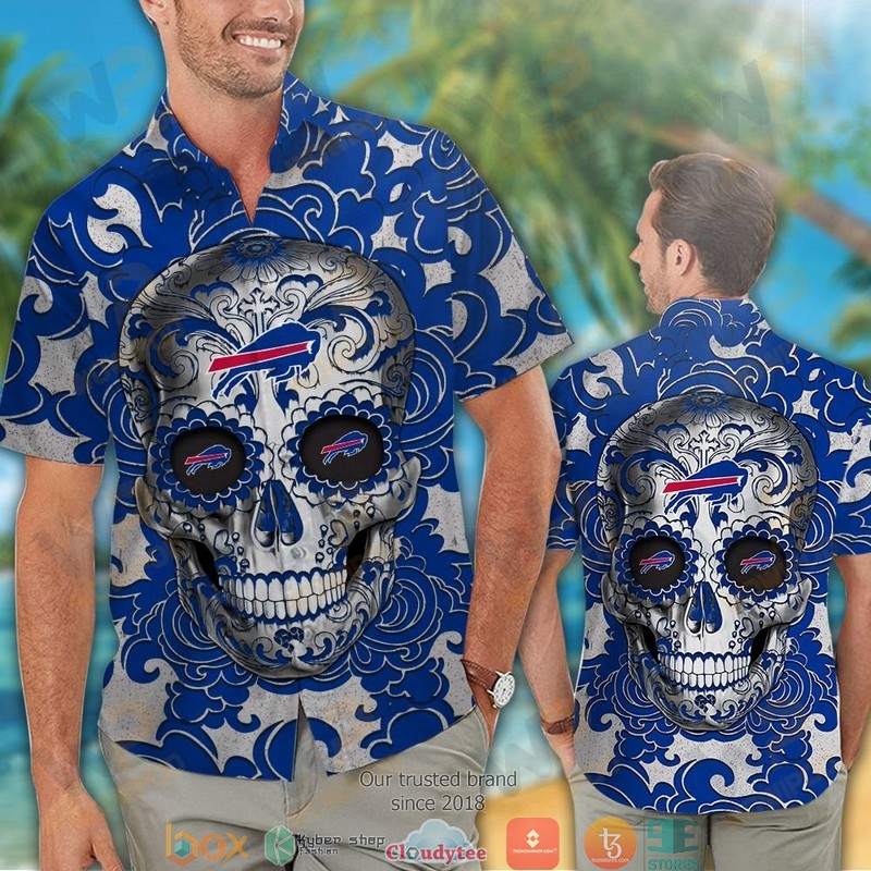 Buffalo_Bills_Sugar_Skull_Hawaiian_shirt_1