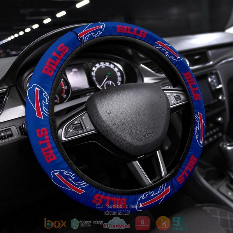Buffalo_Bills_steering_wheel_cover_1