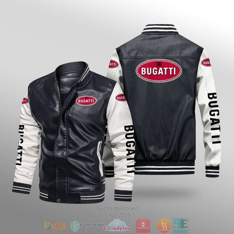 Bugatti_Car_Brand_Leather_Bomber_Jacket