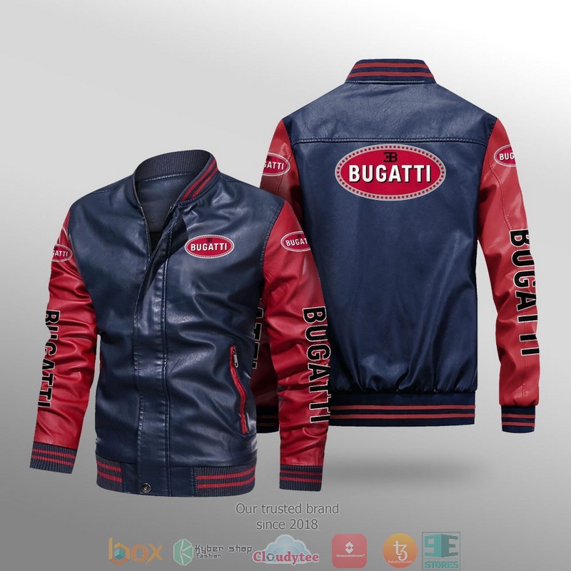 Bugatti_Car_Brand_Leather_Bomber_Jacket_1