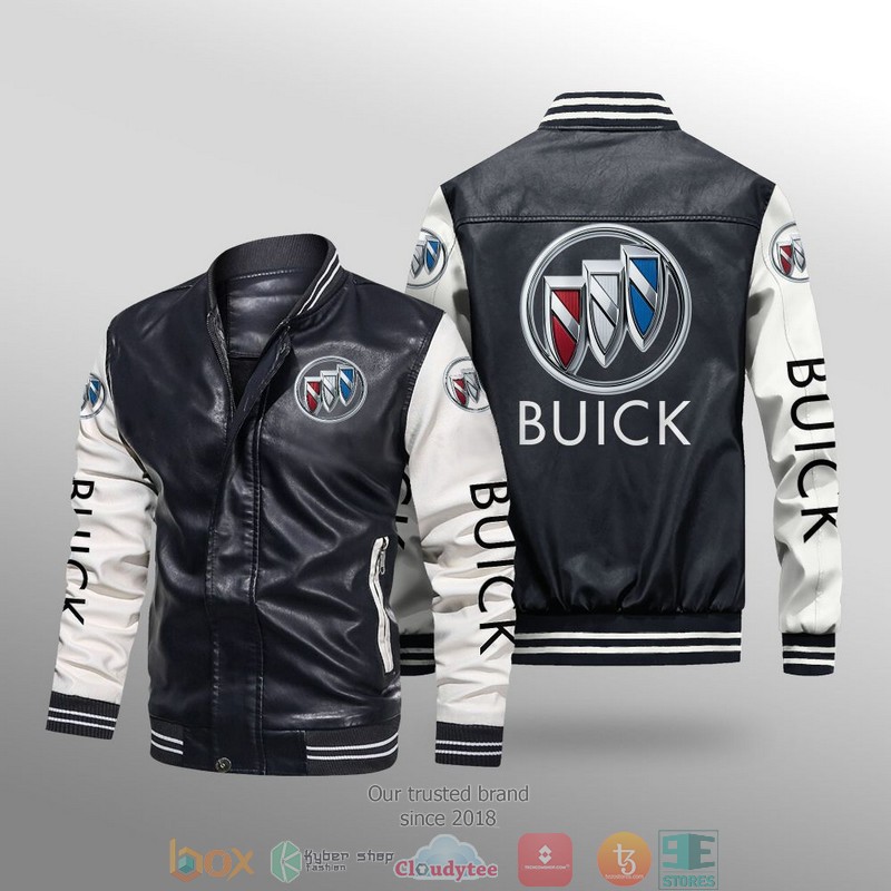 Buick_Car_Brand_Leather_Bomber_Jacket