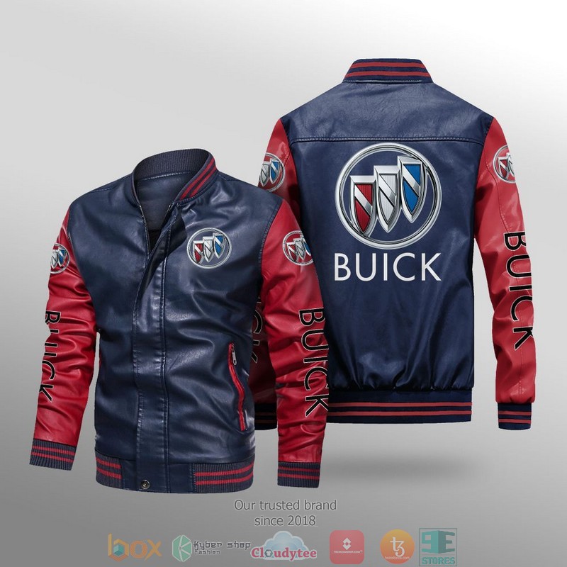 Buick_Car_Brand_Leather_Bomber_Jacket_1