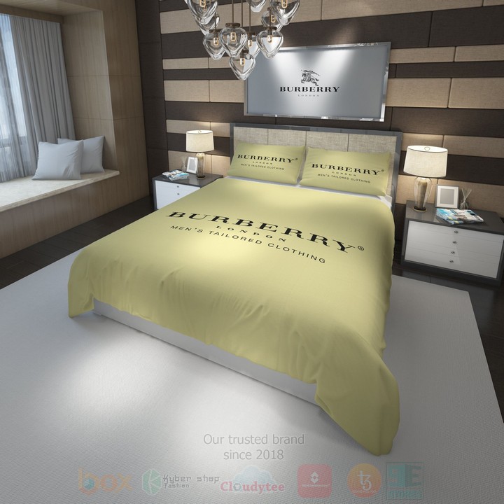 Burberry_London_Mens_Tailored_Clothing_Green_Inspired_Bedding_Set