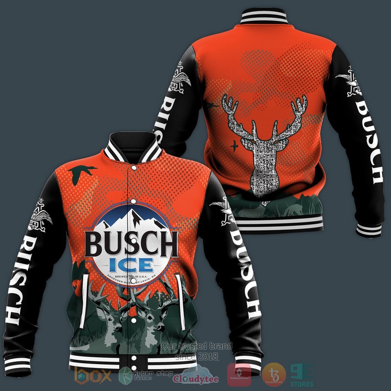 Busch_Ice_Deer_Baseball_jacket