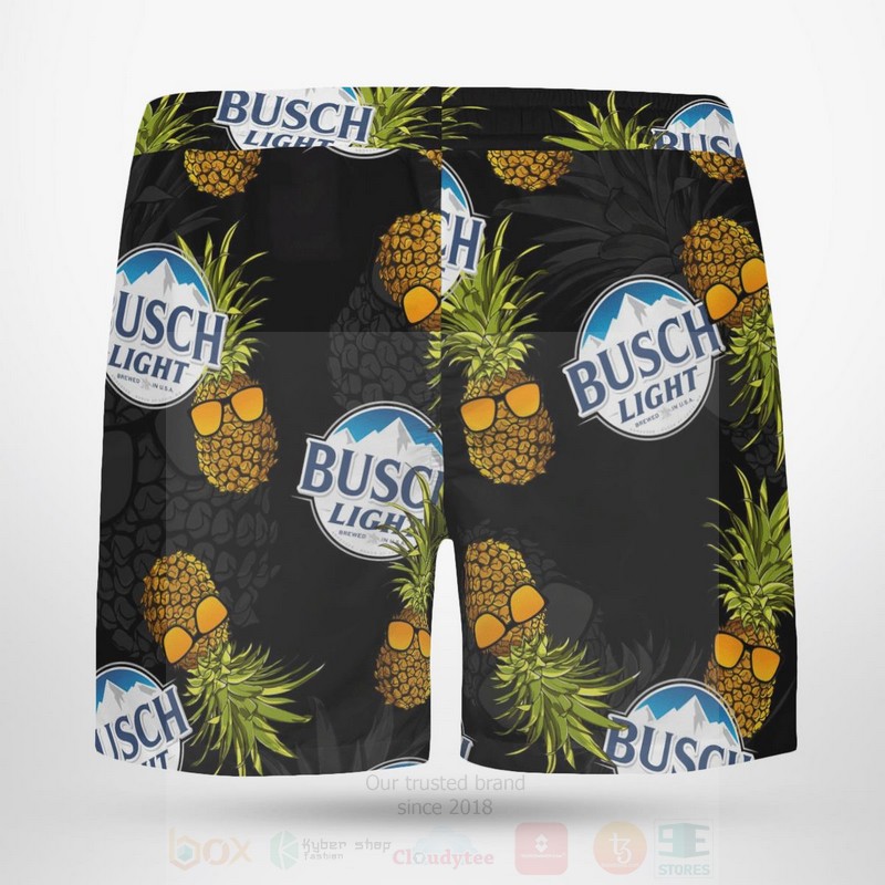 Busch_Light_Black_Pineapple_Beach_Short_1