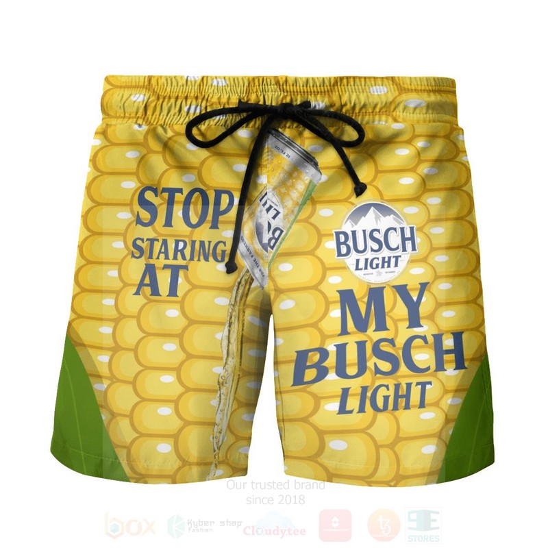 Busch_Light_Corn_Yellow_Beach_Short