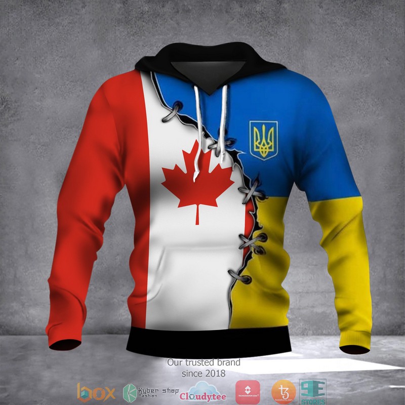 Canada_Stand_With_Ukraine_flag_3D_Hoodie