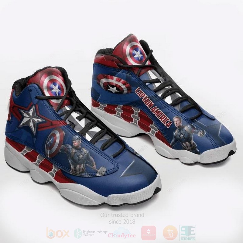 Captain_America_Marvel_Air_Jordan_13_Shoes
