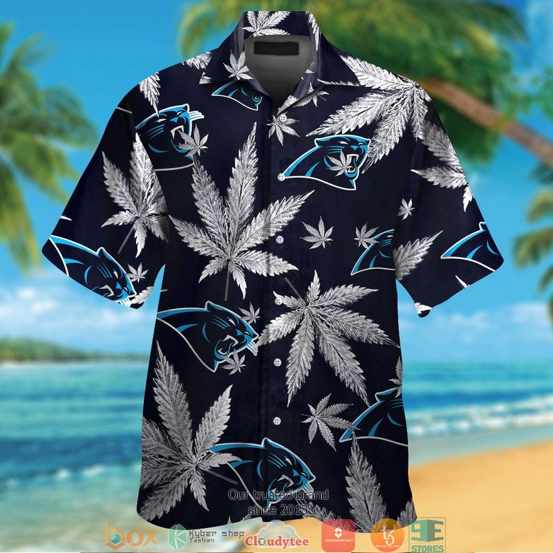 Carolina_Panthers_Cannabis_Hawaiian_Shirt_short