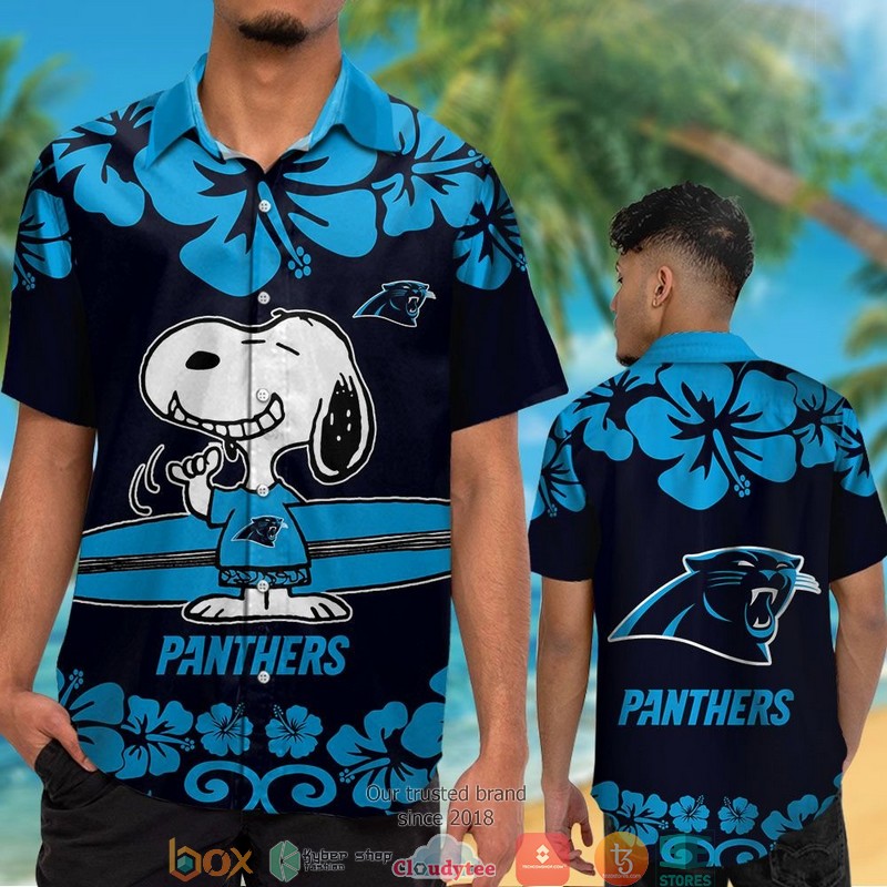 Carolina_Panthers_Snoopy_Hawaiian_Shirt_short_1