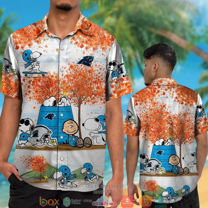 Carolina_Panthers_Snoopy_and_Charlie_Brown_Autumn_Hawaiian_Shirt_short_1