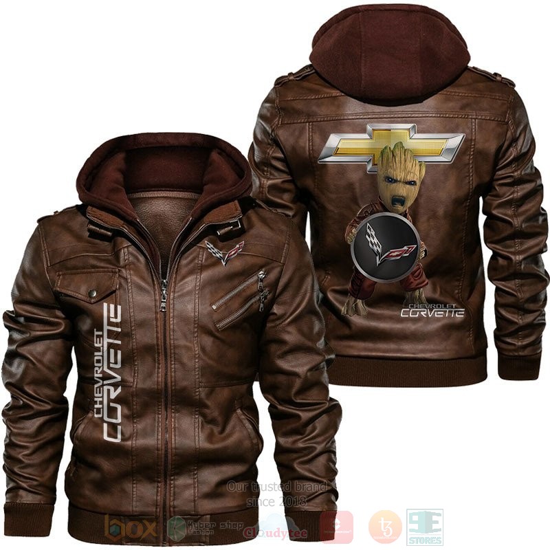 Chevrolet_Corvette_Baby_Groot_Logo_Leather_Jacket_1
