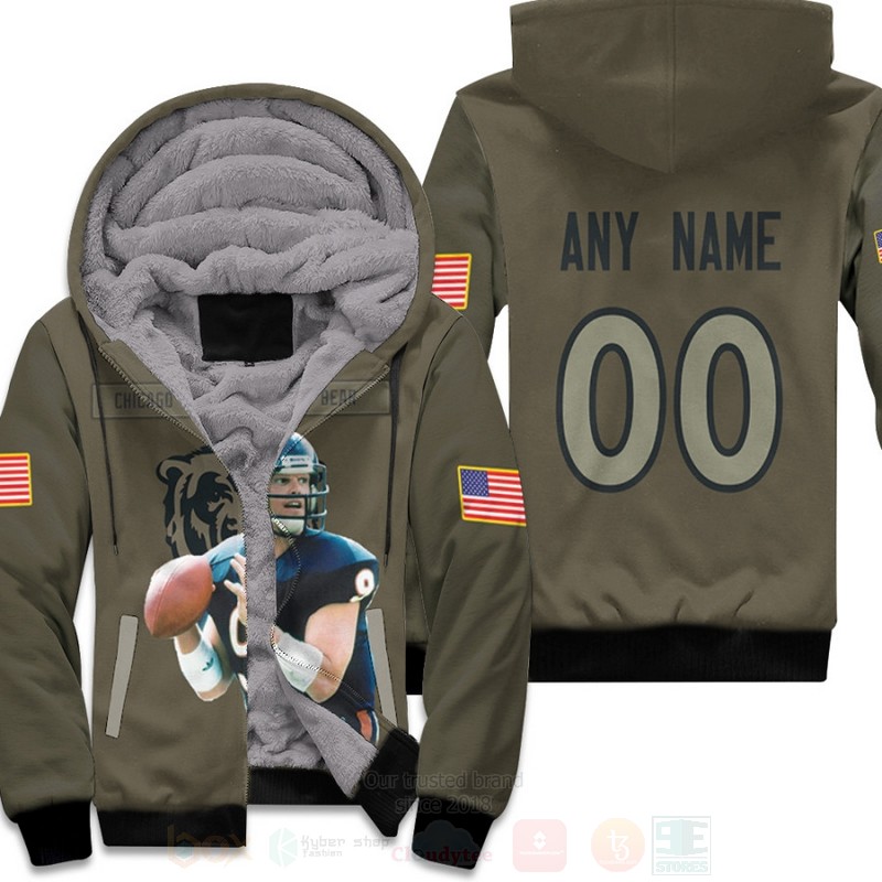 Chicago_Bears_Jim_McMahon_9_NFL_Olive_Personalized_3D_Fleece_Hoodie