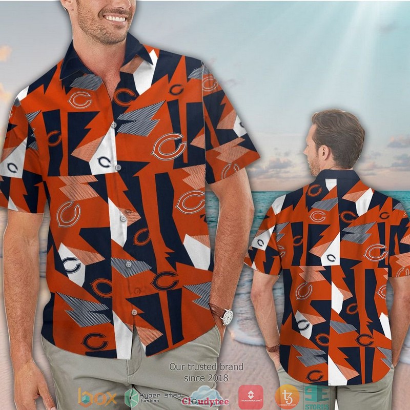 Chicago_Bears_Navy_Orange_Hawaiian_shirt_short_1