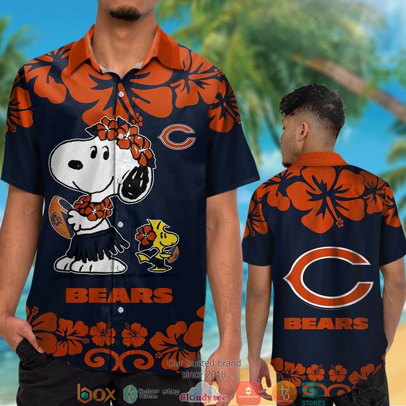 Chicago_Bears_Snoopy_Dance_Hawaiian_Shirt_short_1