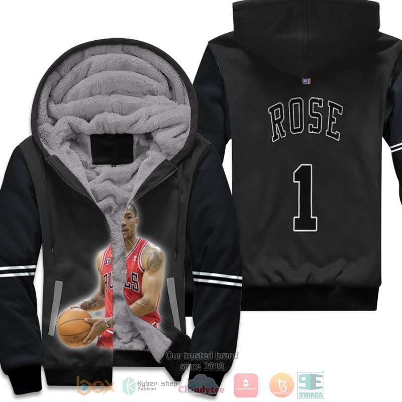 Chicago_Bulls_Derrick_Rose_1_NBA_Black_fleece_hoodie