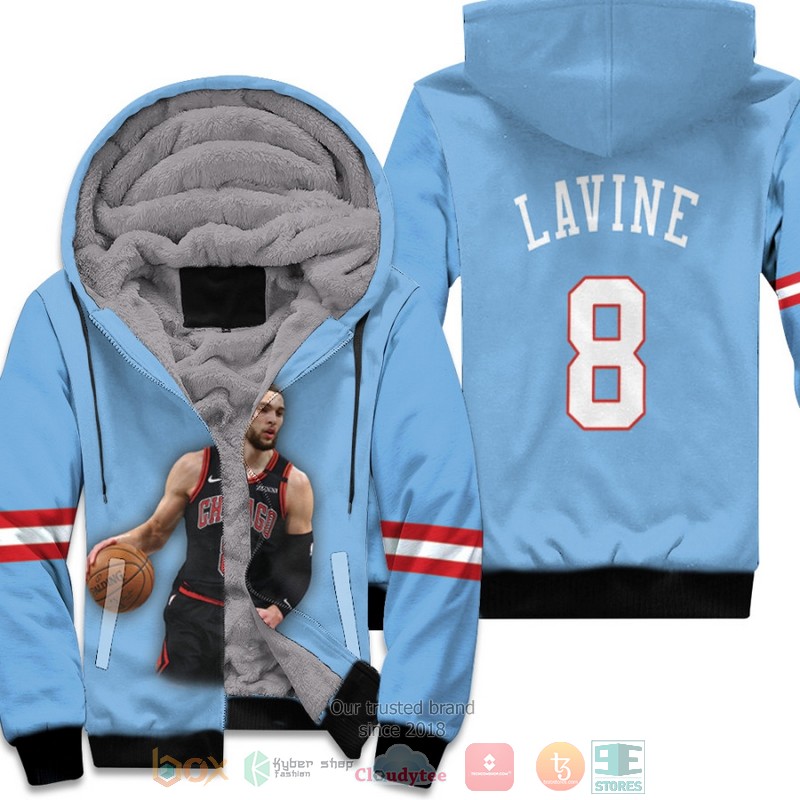 Chicago_Bulls_Zach_Lavine_8_NBA_Blue_fleece_hoodie